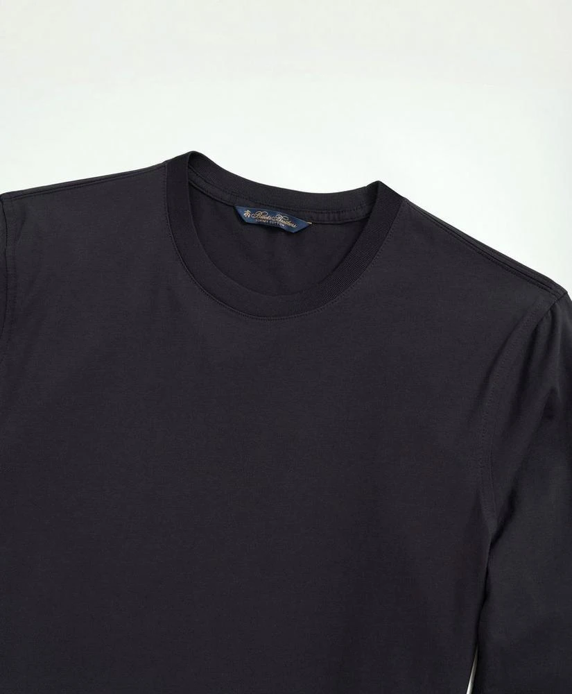 商品Brooks Brothers|Supima® Cotton Long-Sleeve Logo T-Shirt,价格¥509,第2张图片详细描述