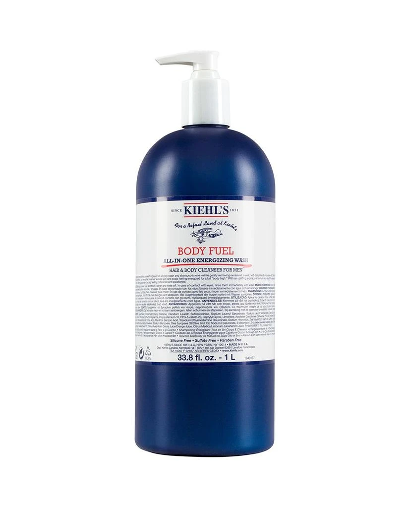 商品Kiehl's|Body Fuel All-in-One Energizing Wash 33.8 oz.,价格¥487,第1张图片详细描述