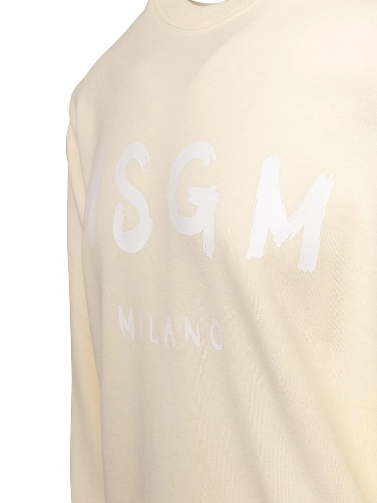 商品MSGM|MSGM Logo-Printed Crewneck Sweatshirt,价格¥1115,第3张图片详细描述