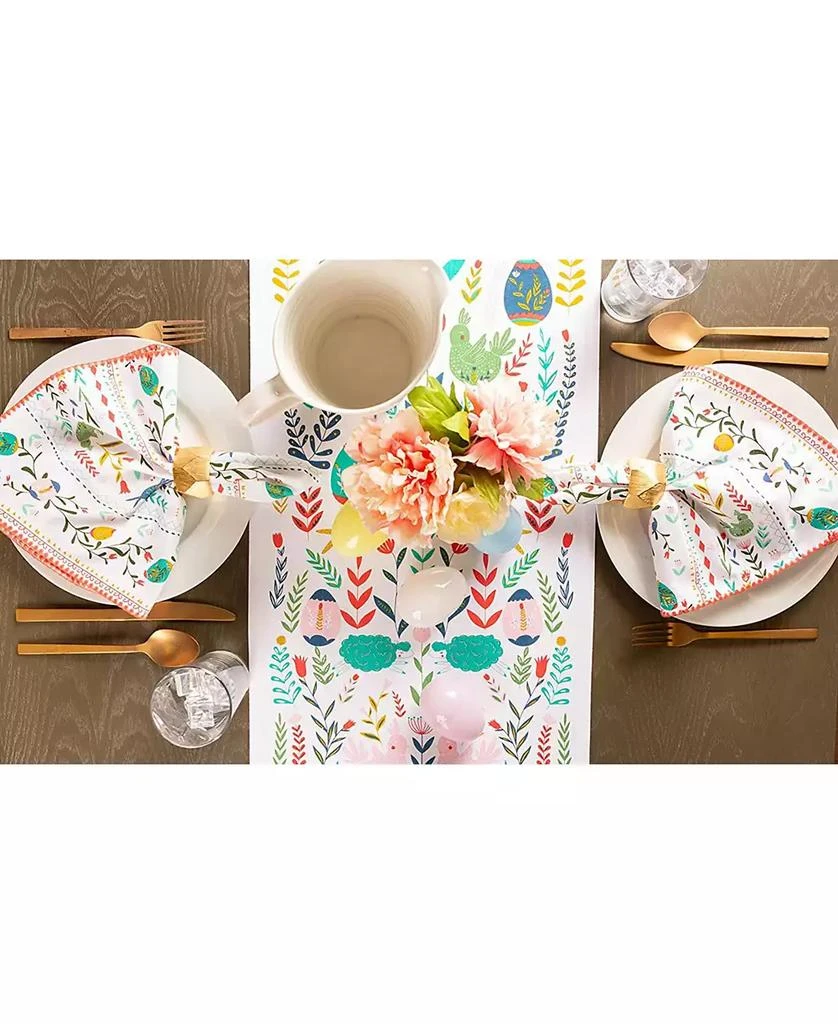 商品Design Imports|Easter Folk Garden Embellished Table Runner,价格¥234,第5张图片详细描述