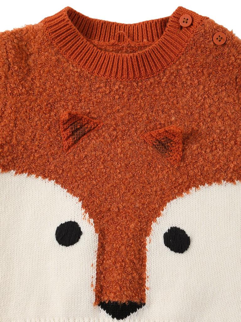 Bouclé Knit Sweater商品第1张图片规格展示