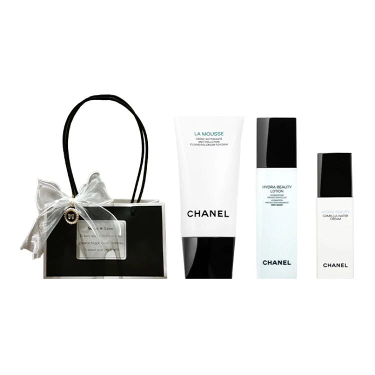 商品[国内直发] Chanel|香奈儿 山茶花 润泽护肤套装 保湿滋润修护补水 二件套/三件套/四件套,价格¥1313,第1张图片