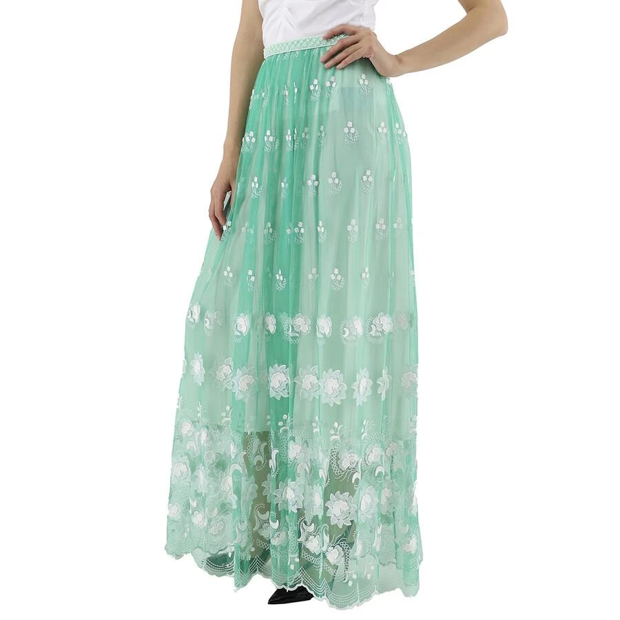 商品Burberry|Ladies Floor-length Embroidered Tulle Skirt,价格¥1602,第2张图片详细描述