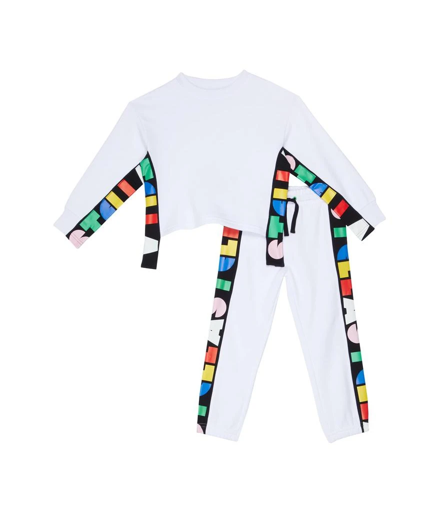 商品Stella McCartney|Bold Logo Tracksuit (Toddler/Little Kids/Big Kids),价格¥597,第1张图片