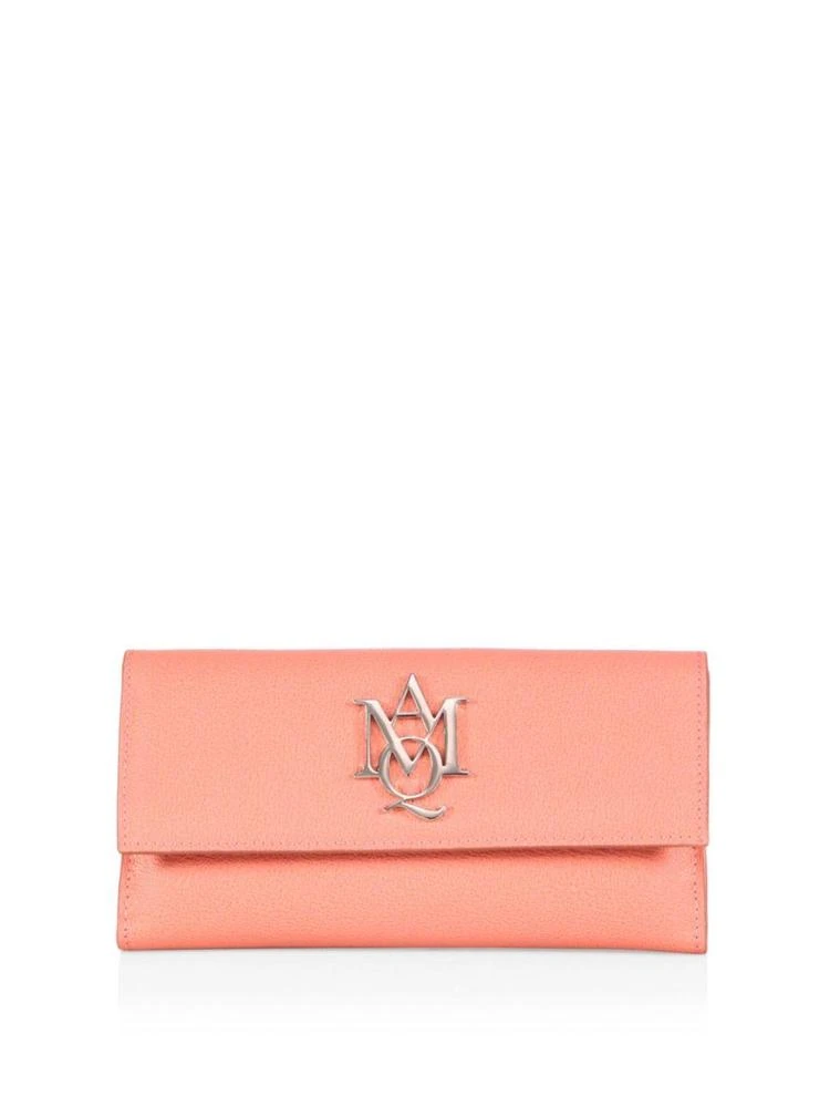 商品Alexander McQueen|Insignia Continetal Leather Wallet,价格¥2707,第1张图片