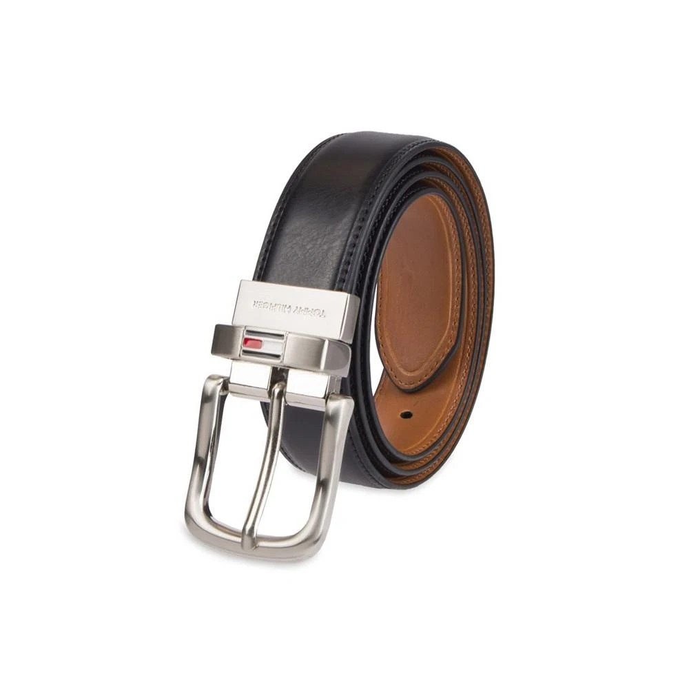 商品Tommy Hilfiger|Reversible Genuine Leather Men's Belt,价格¥294,第1张图片