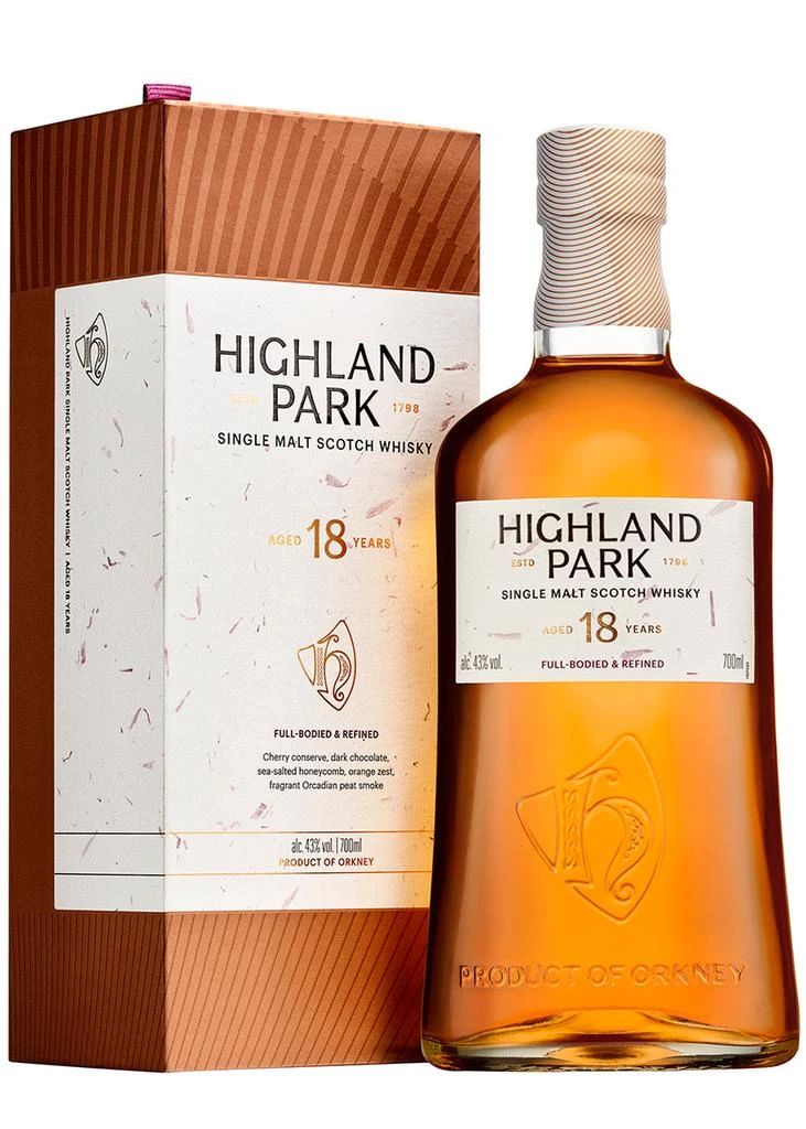 商品Highland Park|18 Year Single Malt Scotch Whisky,价格¥1552,第1张图片