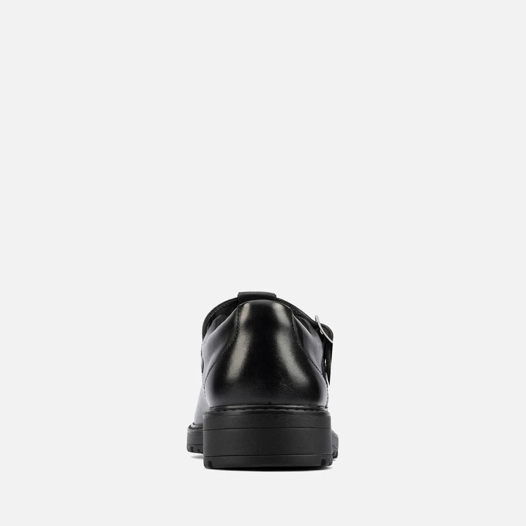 Clarks Youth Dempster Bar School Shoes - Black Leather 商品