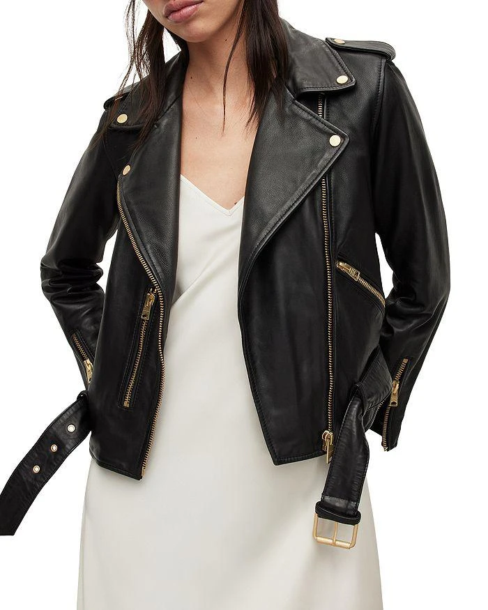 Balfern Leather Biker Jacket 商品