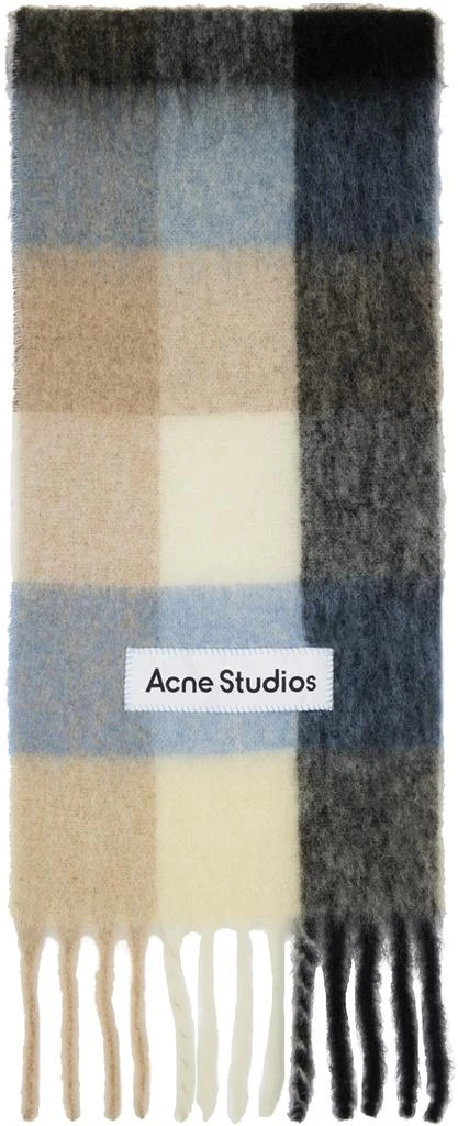 商品Acne Studios|Multicolor Check Scarf,价格¥2386,第1张图片