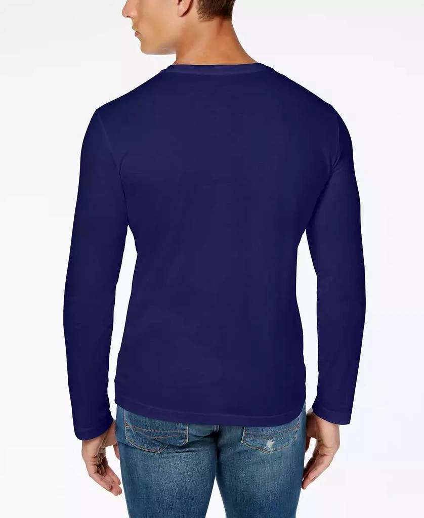 商品Lacoste|Men's V-Neck Casual Long Sleeve Jersey T-Shirt,价格¥548,第2张图片详细描述