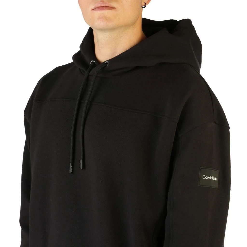 商品Calvin Klein|Calvin Klein hooded solid color Sweatshirt,价格¥749,第3张图片详细描述