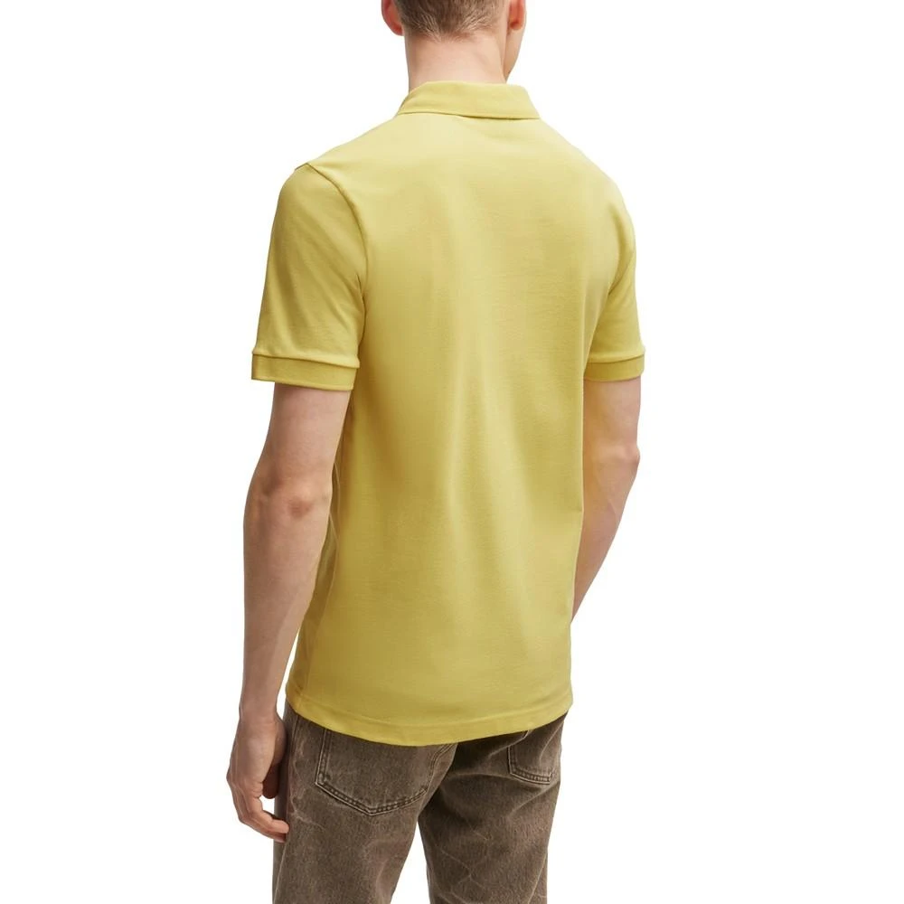 商品Hugo Boss|Men's Logo Patch Slim-Fit Polo Shirt,价格¥551,第3张图片详细描述