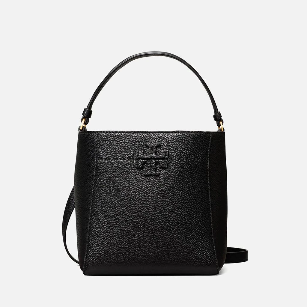 商品Tory Burch|Tory Burch Women's Mcgraw Small Bucket Bag - Black,价格¥3270,第1张图片