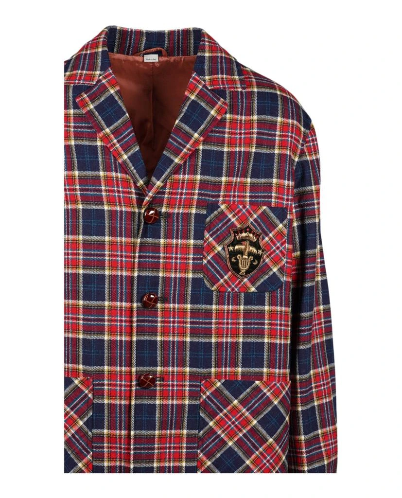 商品Gucci|Check Wool Jacket,价格¥4282,第3张图片详细��描述