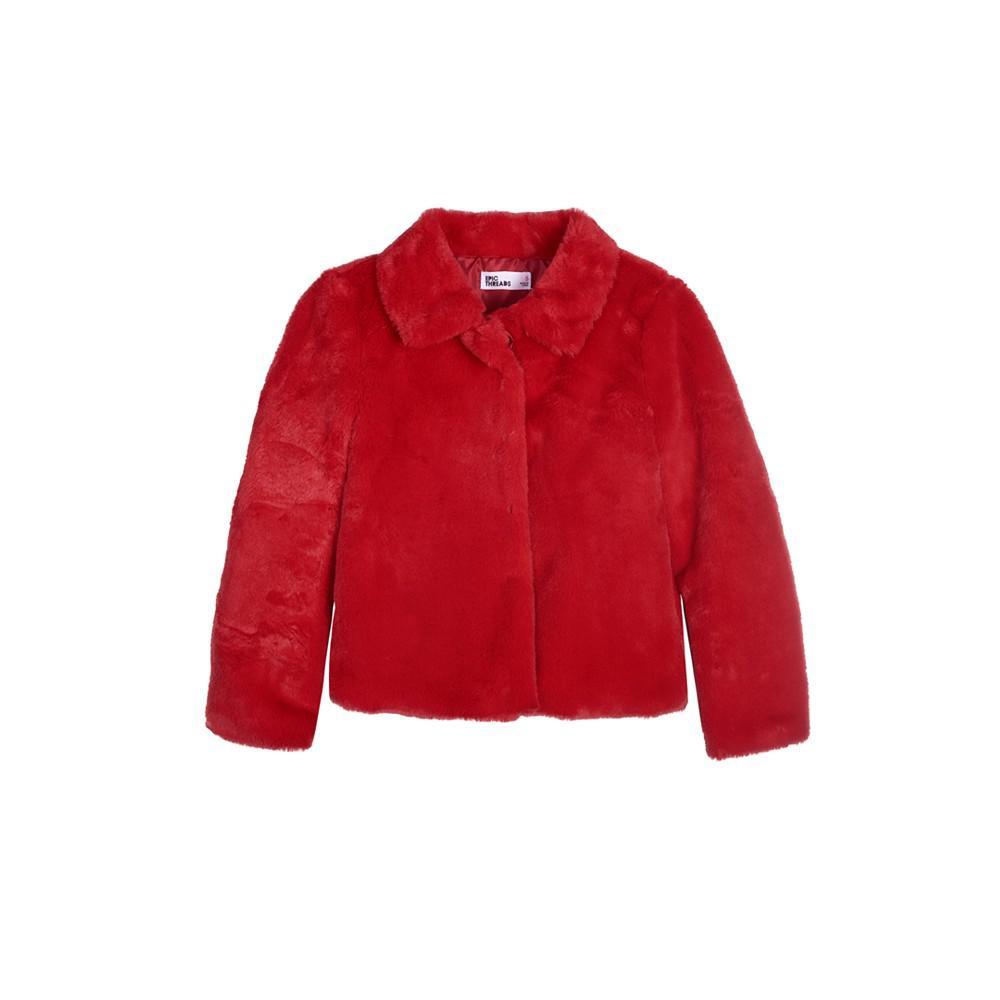 商品Epic Threads|Toddler Girls Faux Fur Jacket, Created For Macy's,价格¥176,第1张图片