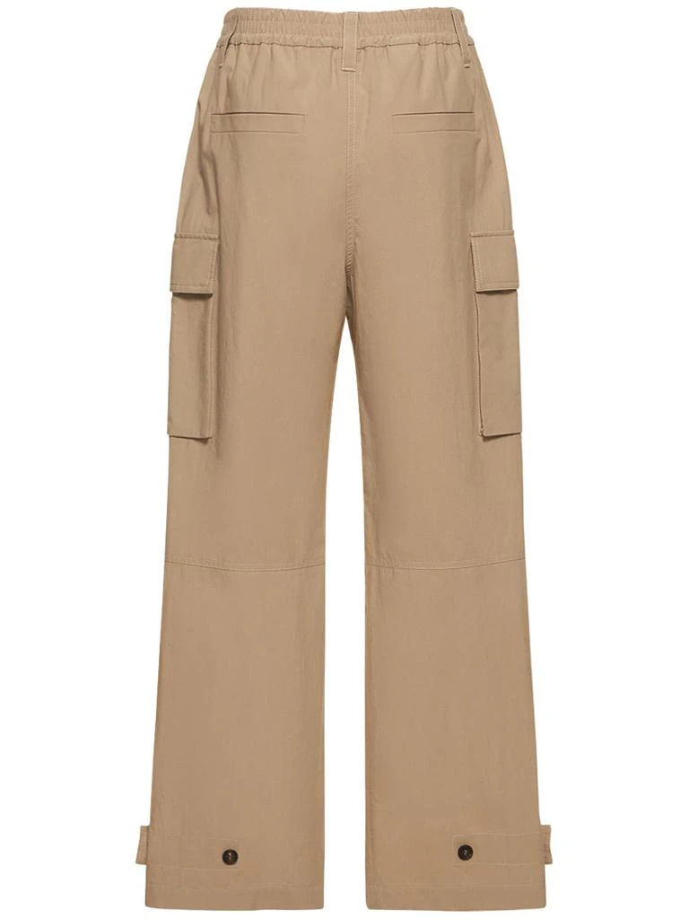 商品Brunello Cucinelli|Cotton Poplin Wide Cargo Pants,价格¥10087,第4张图片详细描述