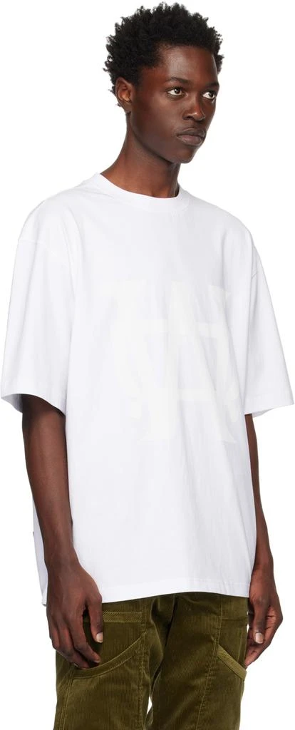 商品We11done|White 'WD' T-Shirt,价格¥540,第2张图片详细描述