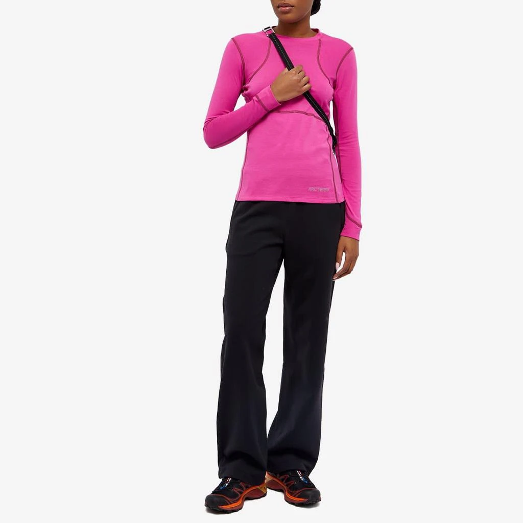商品Arc'teryx|女式 始祖鸟 System A系列 长袖T恤 粉色,价格¥1014,第4张图片详细描述