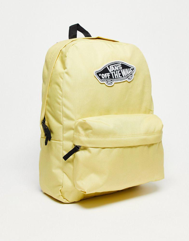 Vans Realm backpack in yellow商品第1张图片规格展示