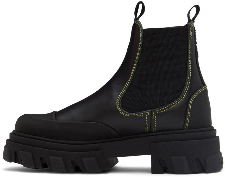 商品Ganni|Black Low Chelsea Boots,价格¥853,第3张图片详细描述