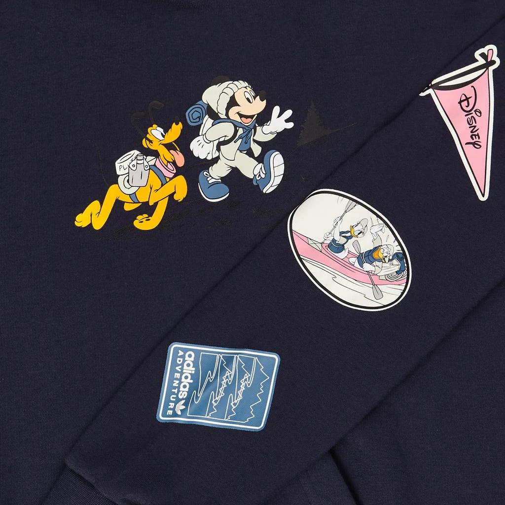 商品Adidas|adidas Originals Mickey Mouse Over The Head Hoody - Grade School Hoodies,价格¥467,第3张图片详细描述