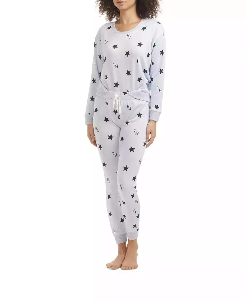 商品Tommy Hilfiger|Women's Hacci Printed Pajama Set,价格¥602,第3张图片详细描述