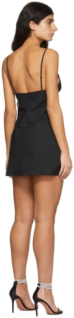 商品Alexander Wang|Black Cami Tie Mini Dress,价格¥512,第3张图片详细描述