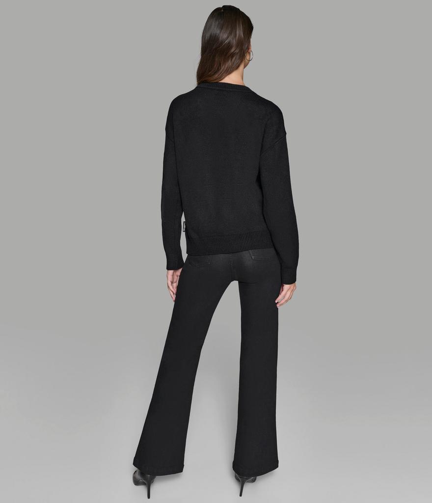 KARL LAGERFELD【ペアで揃えて素敵☆MONOCHROME PAREO】 KARL LAGERFELD K/SIGNATURE PAREO | L'ULTIMA BOUTIQUE