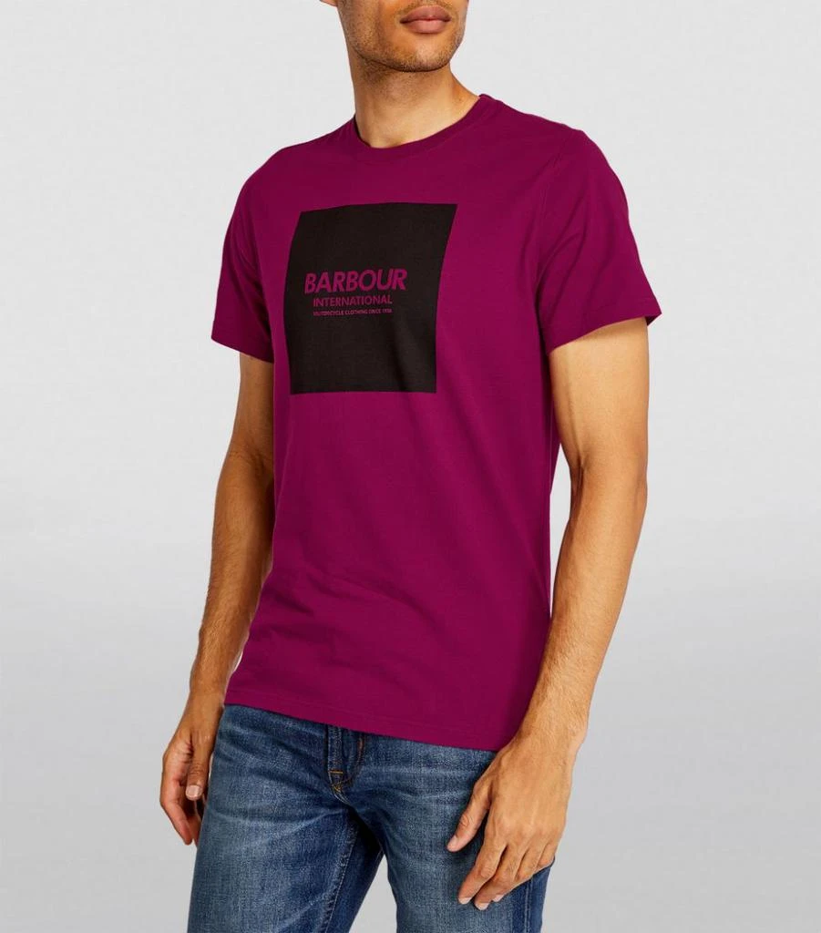 商品Barbour|Logo Block T-Shirt,价格¥214,第3张图片详细描述