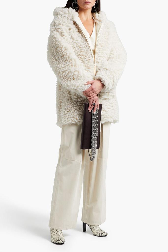 商品Helmut Lang|Faux shearling hooded coat,价格¥1356,第6张图片详细描述