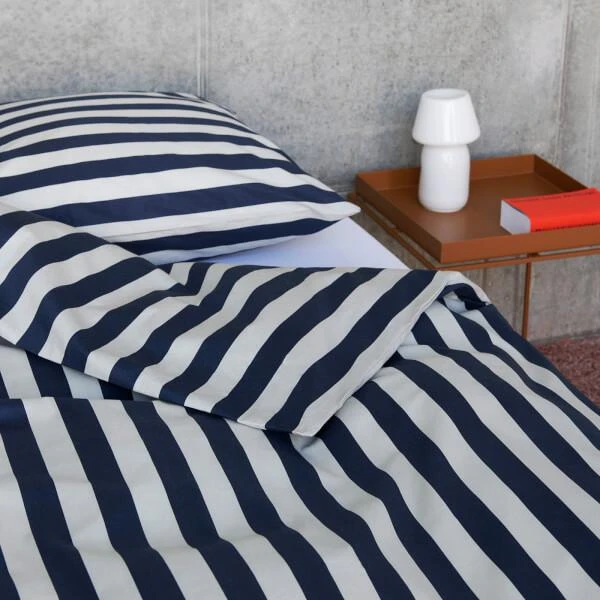 HAY Été Duvet Cover - Midnight Blue & Grey 商品