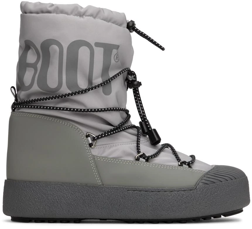 商品Moon Boot|Gray MTrack Polar Boots,价格¥1092,第1张图片