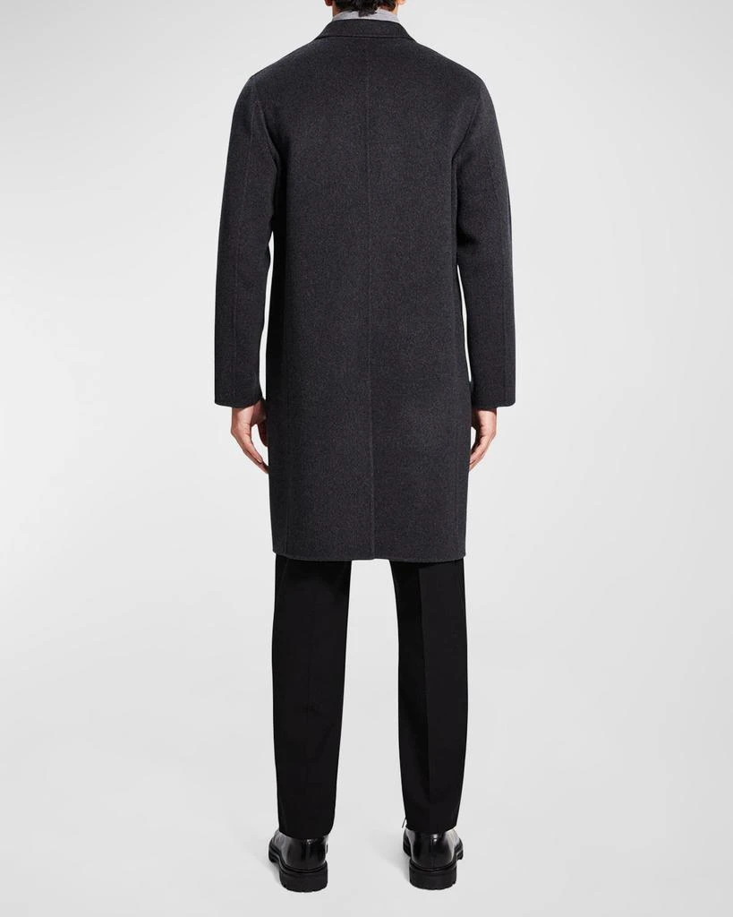 商品Theory|Men's Suffolk Luxe Wool-Cashmere Overcoat,价格¥3005,第3张图片详细描述