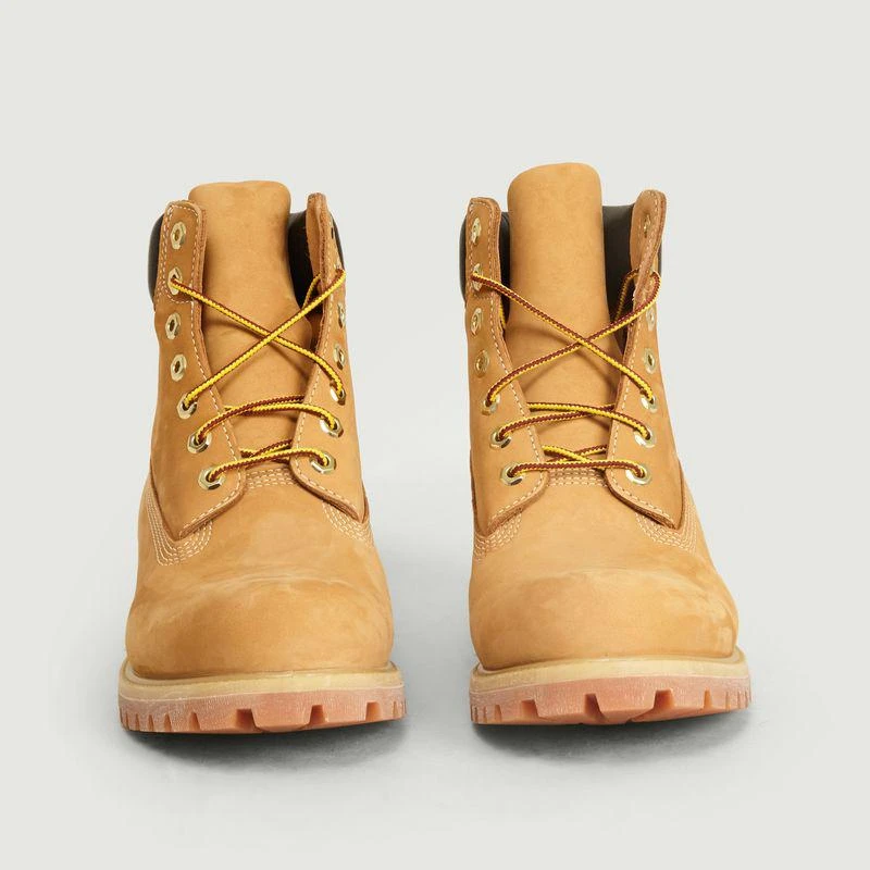 商品Timberland|Six Inch Premium Nubuck Boots Yellow Timberland,价格¥1283,第3张图片详细描述