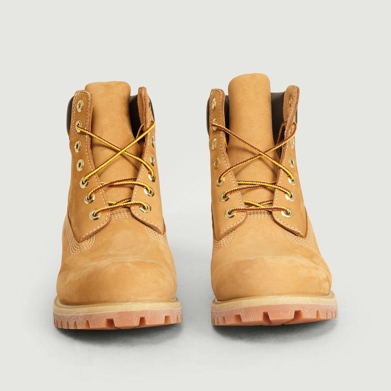 商品Timberland|Six Inch Premium Nubuck Boots Yellow Timberland,价格¥1542,第5张图片详细描述