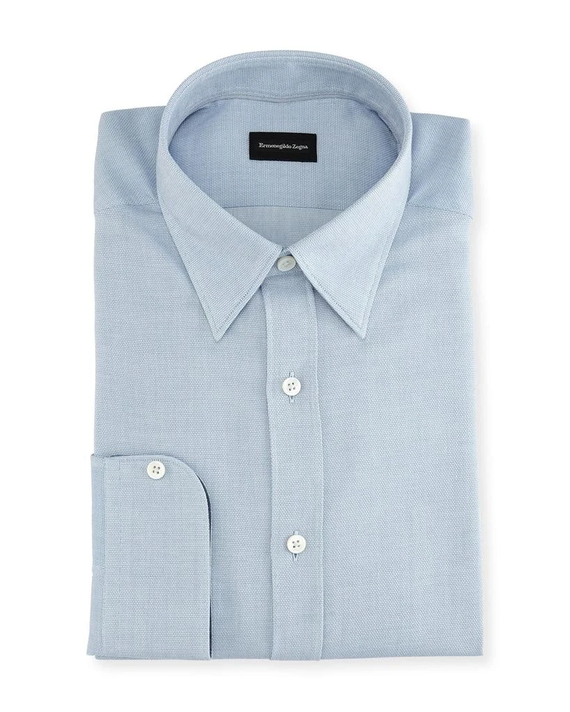 商品Zegna|Men's Woven Cotton Regular-Fit Dress Shirt,价格¥1125,第1张图片