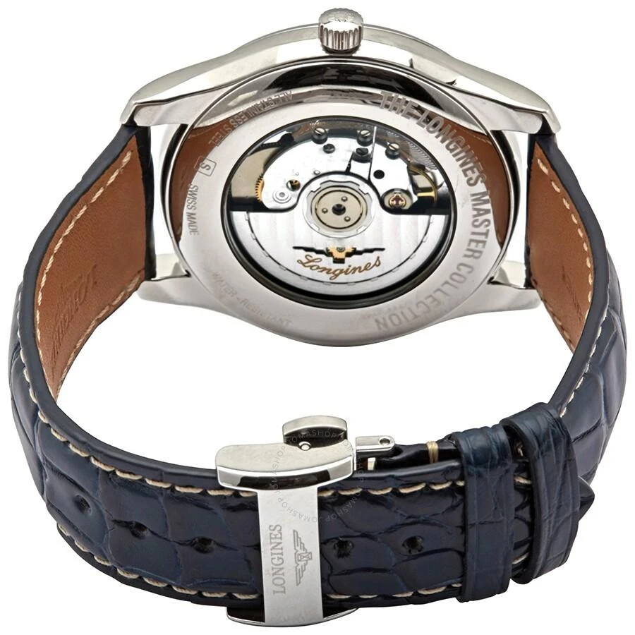 商品Longines|Master Automatic Moonphase Blue Dial Men's Watch L29094920,价格¥14713,第3张图片详细描述