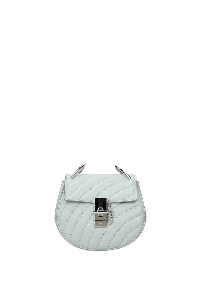 商品Chloé|Shoulder bags Leather Gray Airy Gray,价格¥5256,第1张图片