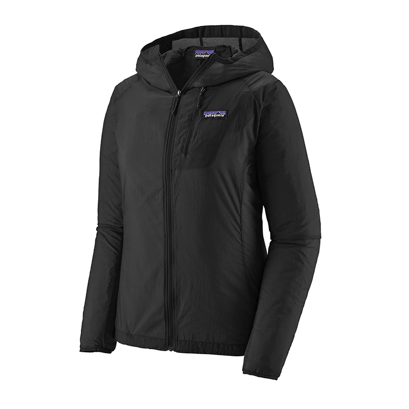 商品Patagonia|巴塔哥尼亚 23年新款 Houdini系列 女士黑色尼龙连帽夹克,价格¥1272,第1张图片