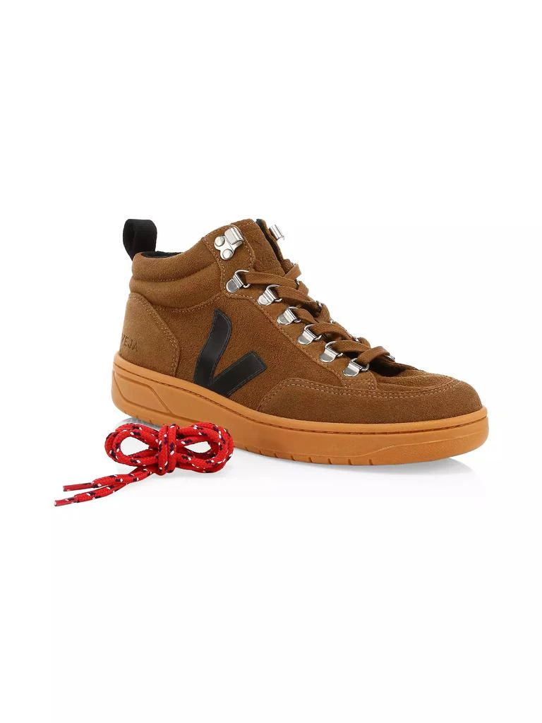 商品Veja|Roraima Suede Mid-Top Sneakers,价格¥1101,第4张图片详细描述