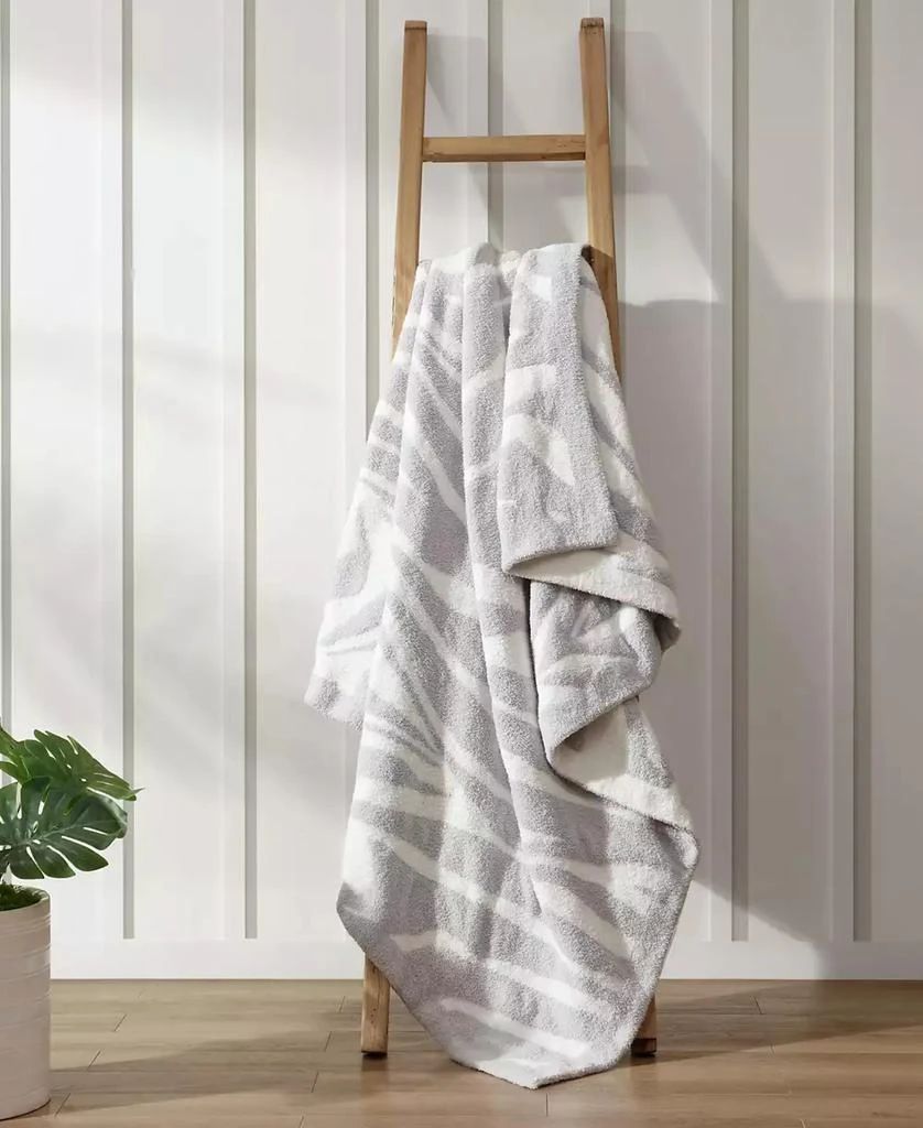 商品Tommy Bahama Home|CLOSEOUT! Jungle Zebra Knit Throw, 70" X 50",价格¥278,第4张图片详细描述
