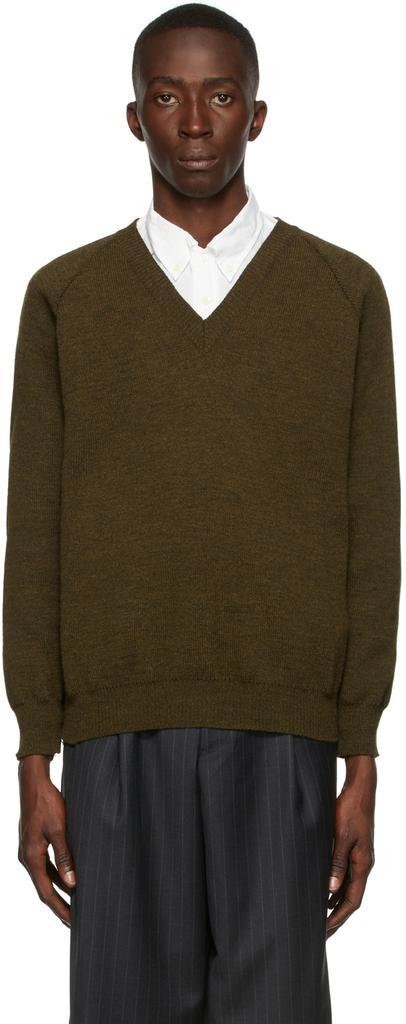 商品Comme des Garcons|Lochaven of Scotland Edition V-Neck Sweater,价格¥1296,第1张图片