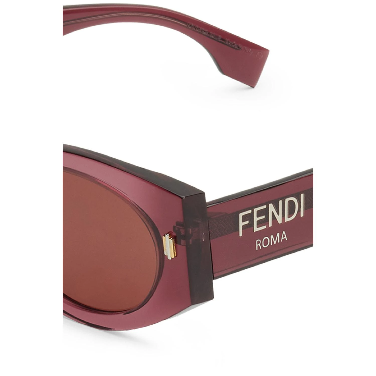 【特惠8.7折】包邮包税【预售7天发货】 FENDI芬迪 女士 太阳眼镜 FENDI Roma 眼镜  FEN77E9JPUR 商品