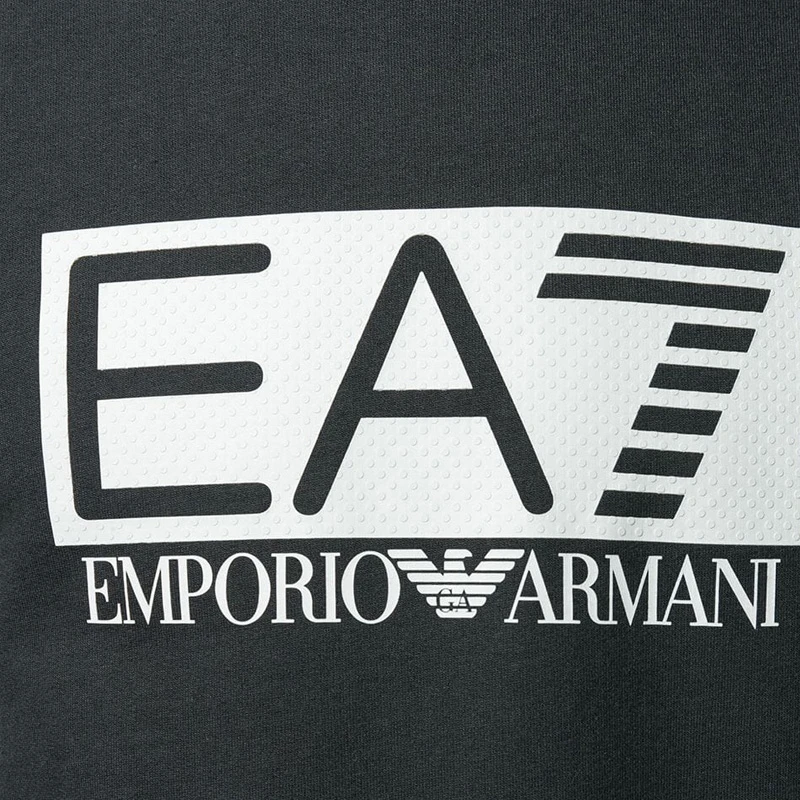 商品Emporio Armani|EMPORIO ARMANI 黑色男士卫衣/帽衫 3GPM60-J05Z-1200,价格¥513,第1张图片