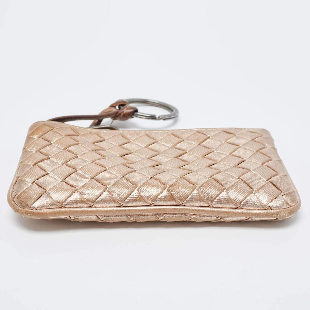 Bottega Veneta Rose Gold Intrecciato Leather Coin Purse 商品