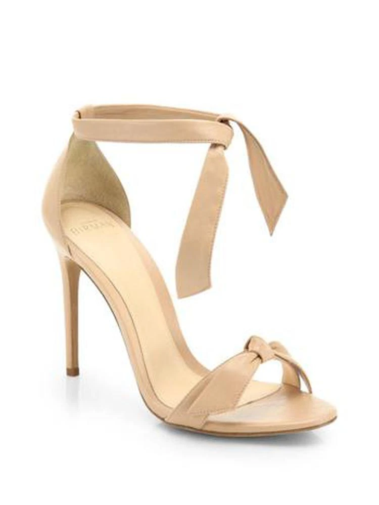 商品Alexandre Birman|Clarita Leather Ankle-Tie Sandals,价格¥4415,第1张图片