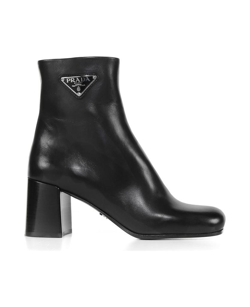 商品Prada|Ankle Boot With Heel And Zip,价格¥7394,第1张图片