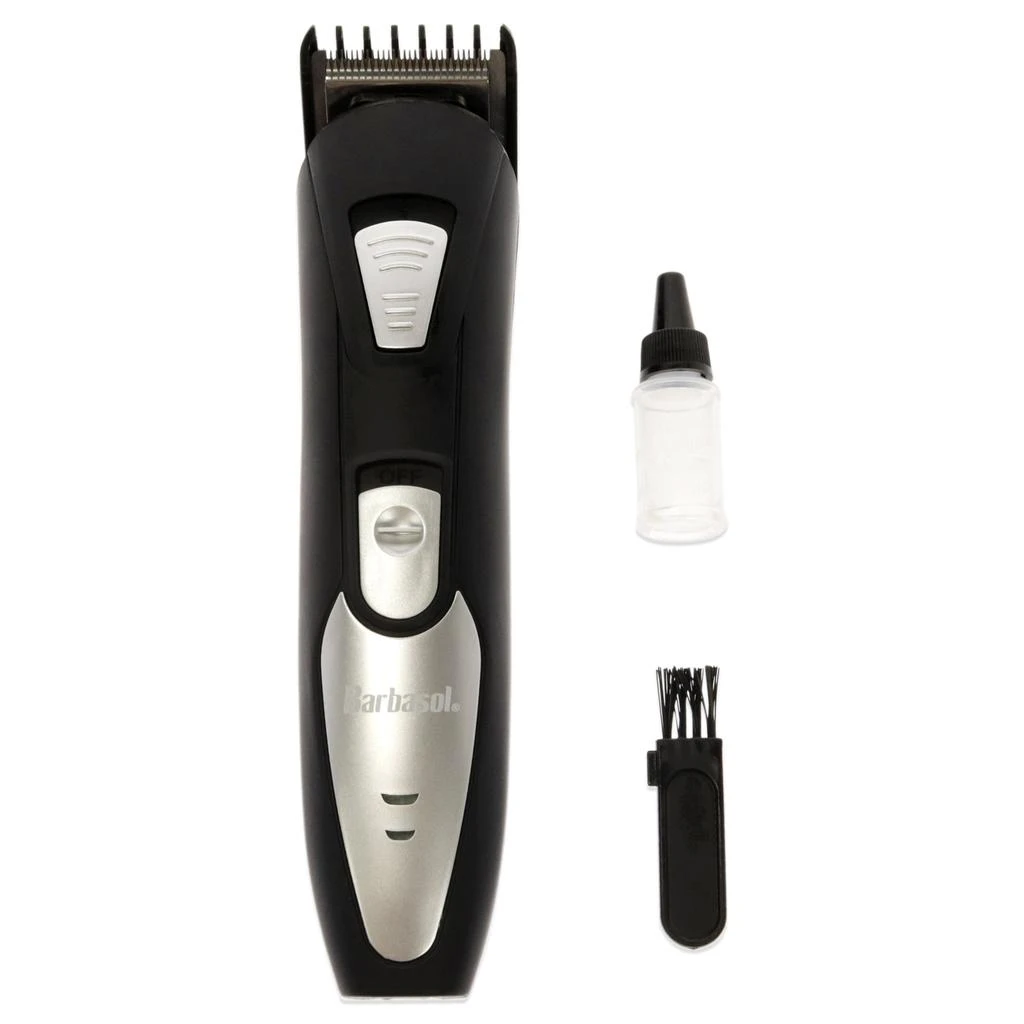 商品Barbasol|Rechargeable Beard Trimmer by Barbasol for Men - 3 Pc Shaver, Cleaning Brush, Blade Oil,价格¥131,第2张图片详细描述