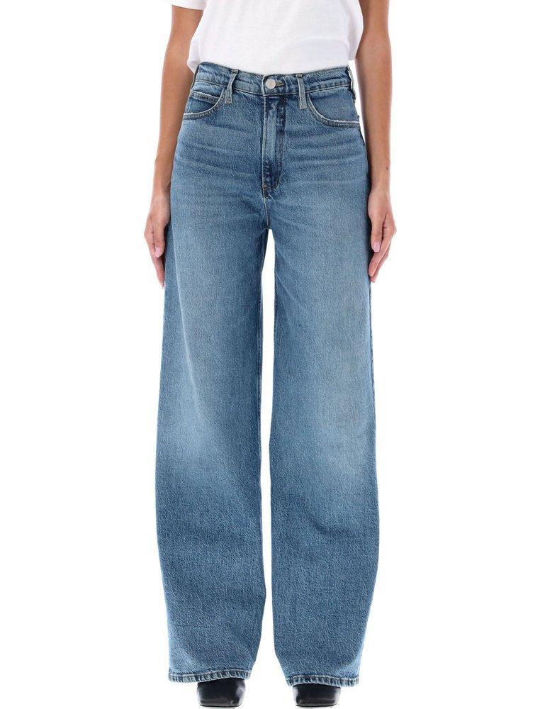 商品FRAME|Frame High-Rise Straight Leg Jeans,价格¥1869,第1张图片